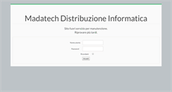 Desktop Screenshot of madatech.it